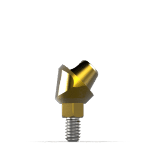 Angular Multi-Unit Abutment 45° × 4.5 mm – Prime Coating