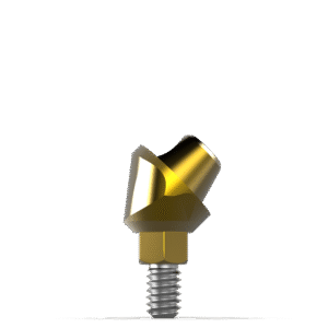 Angular Multi-Unit Abutment 45° × 4.5 mm – Prime Coating