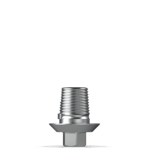 Wide Platform Titanium Base – Non-Rotational × 0.5 mm