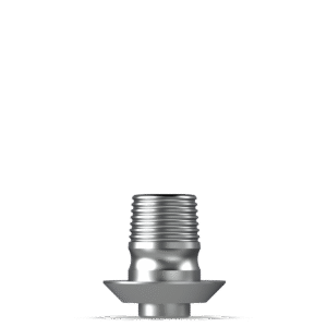 Wide Platform Titanium Base – Rotational × 0.5 mm