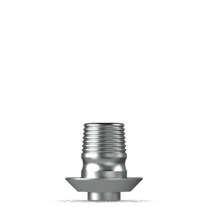 Wide Platform Titanium Base – Rotational × 0.5 mm