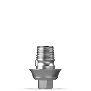 Wide Platform Titanium Base – Non-Rotational × 1.5 mm