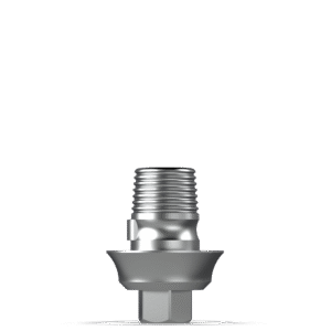 Wide Platform Titanium Base – Non-Rotational × 1.5 mm