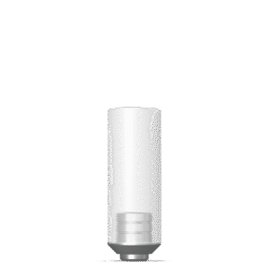 CrCo Plastic Abutment × 0.5 mm – Round Base