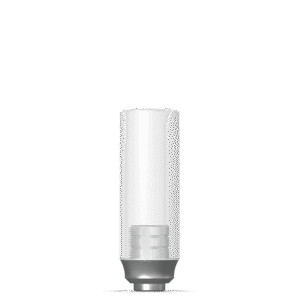 CrCo Plastic Abutment × 2.0 mm – Round Base