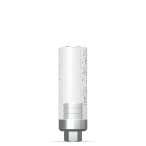 CrCo Plastic Abutment – Wide Platform × 1.5 mm – Hex Base