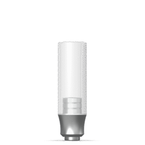 CrCo Plastic Abutment × 3.0 mm – Round Base