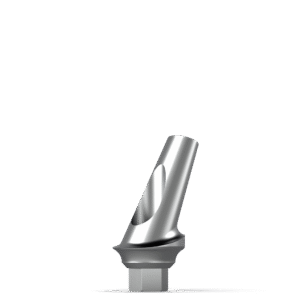 Angular Curve Concave Minor Abutment 25° × 1.0 mm