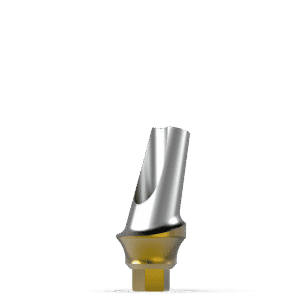 Angular Curve Concave Minor Abutment 15° × 2.0 mm – Prime Coating