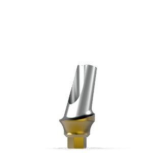 Angular Curve Concave Minor Abutment 15° × 2.0 mm – Prime Coating
