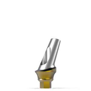 Angular Curve Concave Minor Abutment 25° × 2.0 mm – Prime Coating