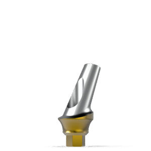 Angular Curve Concave Minor Abutment 25° × 2.0 mm – Prime Coating