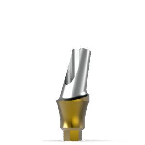 Angular Curve Concave Minor Abutment 15° × 4.0 mm – Prime Coating