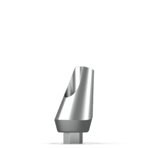 Angular Smooth Abutment 15° × 9.0 mm – Wide Platform