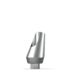 Angular Smooth Abutment 15° × 9.0 mm – Wide Platform