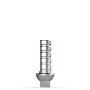 Straight Titanium Abutment H=10.0 mm – Engaging