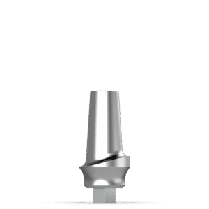 Straight Curve Concave Abutment – Wide Platform × 2.0 mm