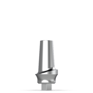 Straight Curve Concave Abutment – Wide Platform × 2.0 mm