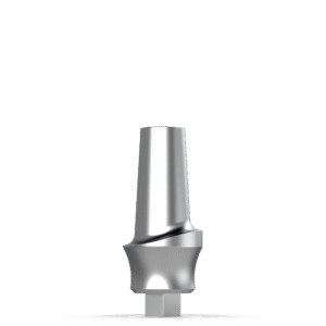 Straight Curve Concave Abutment – Wide Platform × 3.0 mm