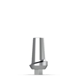Straight Curve Abutment – Wide Platform × 1.0 mm