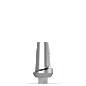 Straight Curve Abutment – Wide Platform × 1.0 mm