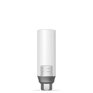 Titanium Plastic Abutment × 1.5 mm – Hex Base