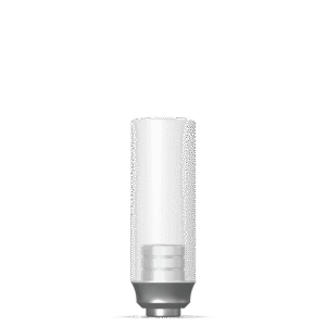 Titanium Plastic Abutment × 1.5 mm – Round Base