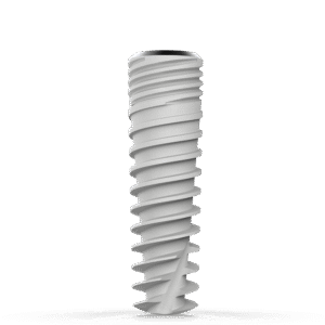 LSA-Type Spiral Self-Drilling Dental Implant Ø4.3 × 15 mm – Regular Platform (RP)